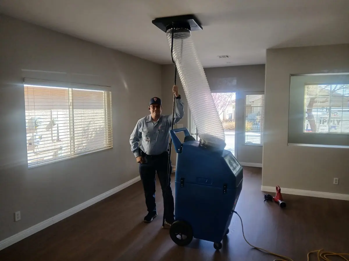 Professional Dryer Vent Cleaning work inside a Spanish Fort home
